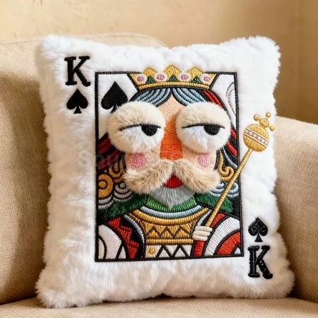 禮品訂造撲克抱枕紀念品