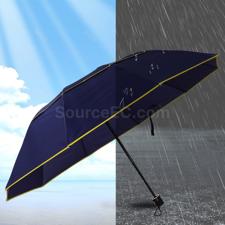 禮品訂造10骨商務手動折疊雨傘紀念品