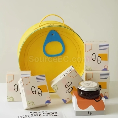 禮品訂造創意罐頭毛氈收納包紀念品
