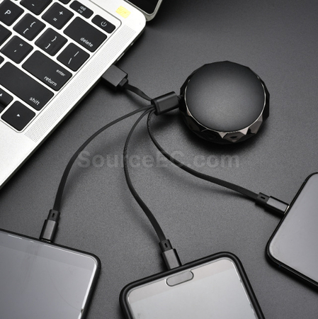 禮品訂造三合一充電線紀念品