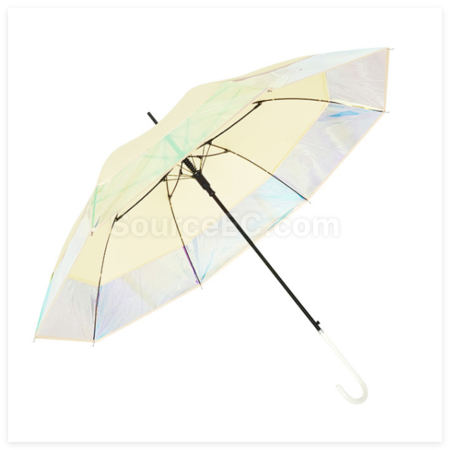 禮品訂造極光鐳射幻彩雨傘紀念品