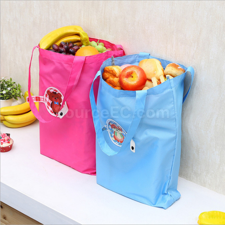 禮品訂造PU皮標折疊購物袋紀念品