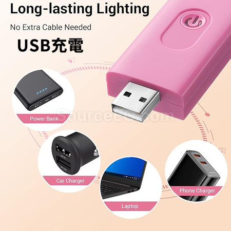 禮品訂造USB迷你護眼折疊式書夾燈紀念品