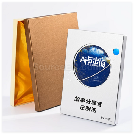 禮品訂造金屬流沙獎牌紀念品