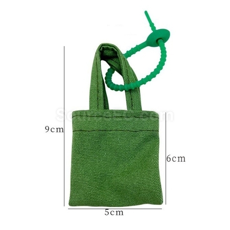 禮品訂造迷你帆布包包鑰匙掛件紀念品