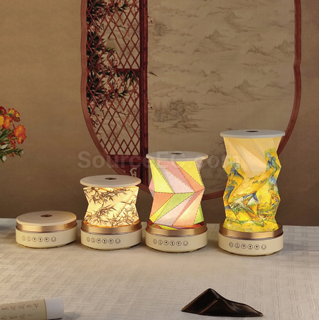 禮品訂造旋轉式藍牙音箱紀念品