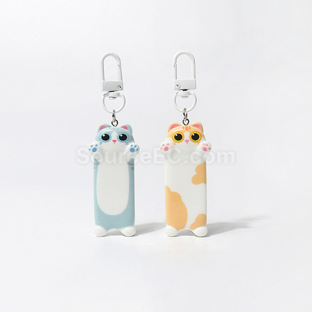 禮品訂造小貓鑰匙扣紀念品