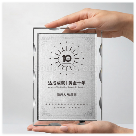 禮品訂造水晶獎牌紀念品