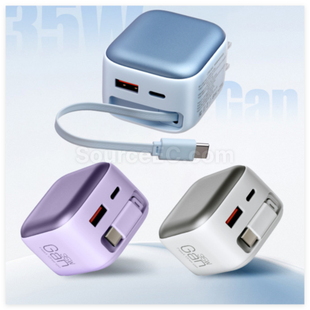 禮品訂造35W氮化鎵充電器(BSMI認證）紀念品