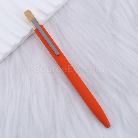 禮品訂造環保竹木金屬原子筆紀念品