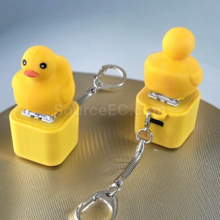 禮品訂造解壓發聲燈光按鍵掛件紀念品