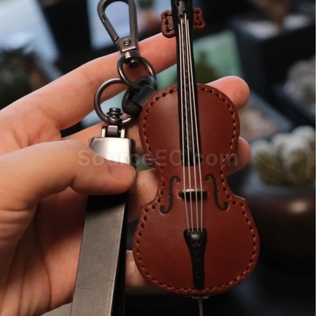 禮品訂造小提琴鑰匙扣紀念品