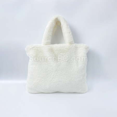 禮品訂造毛絨袋兔絨包紀念品