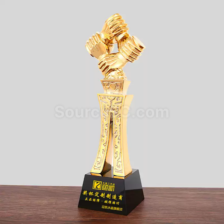 禮品訂造合作共贏獎座紀念品