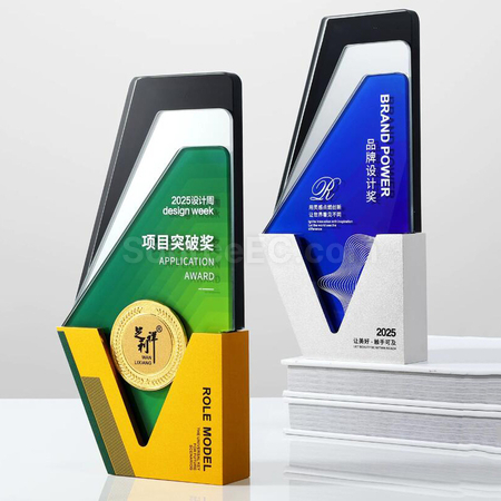 禮品訂造水晶獎座紀念品