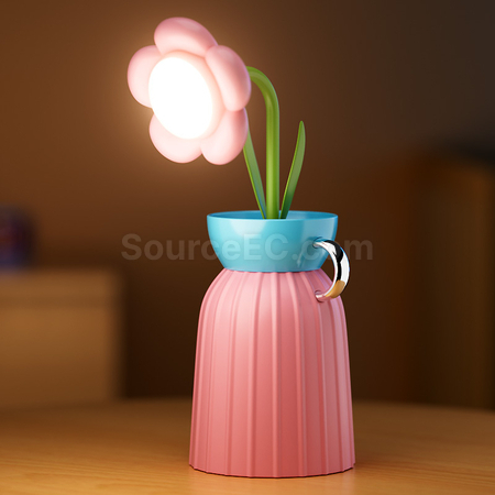 禮品訂造花朵檯燈擺件紀念品