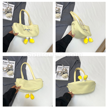 禮品訂造豌豆斜挎包紀念品