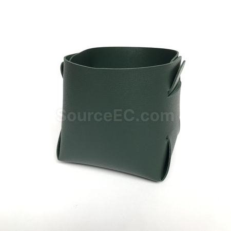 禮品訂造玄關鑰匙皮革PU收納盤儲物籃紀念品