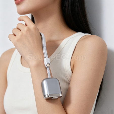 禮品訂造240W雙Type-C伸縮傳輸充電線紀念品