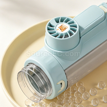 禮品訂造降溫噴霧水樽風扇紀念品