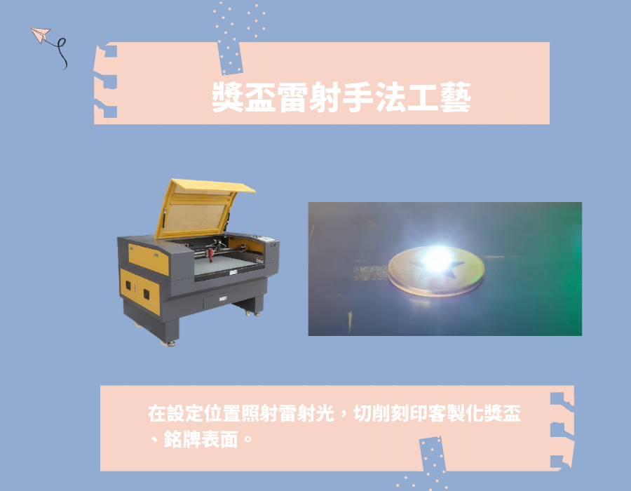 訂製獎盃雷射