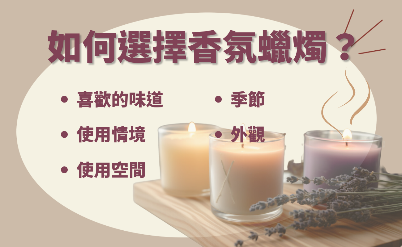 如何選擇香氛蠟燭