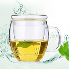 玻璃花茶杯