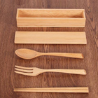 木製餐具四件套