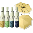 小清新三摺傘晴雨兩用折疊傘韓系創意接邊廣告雨傘
