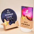 禮品訂造木質水晶獎座	紀念品