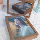 禮品訂造鏡子燈光相框紀念品