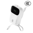 3C認證帶線快充移動電源